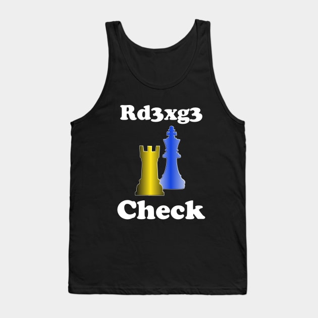 Rd3zg3 Check Tank Top by Alex Bleakley